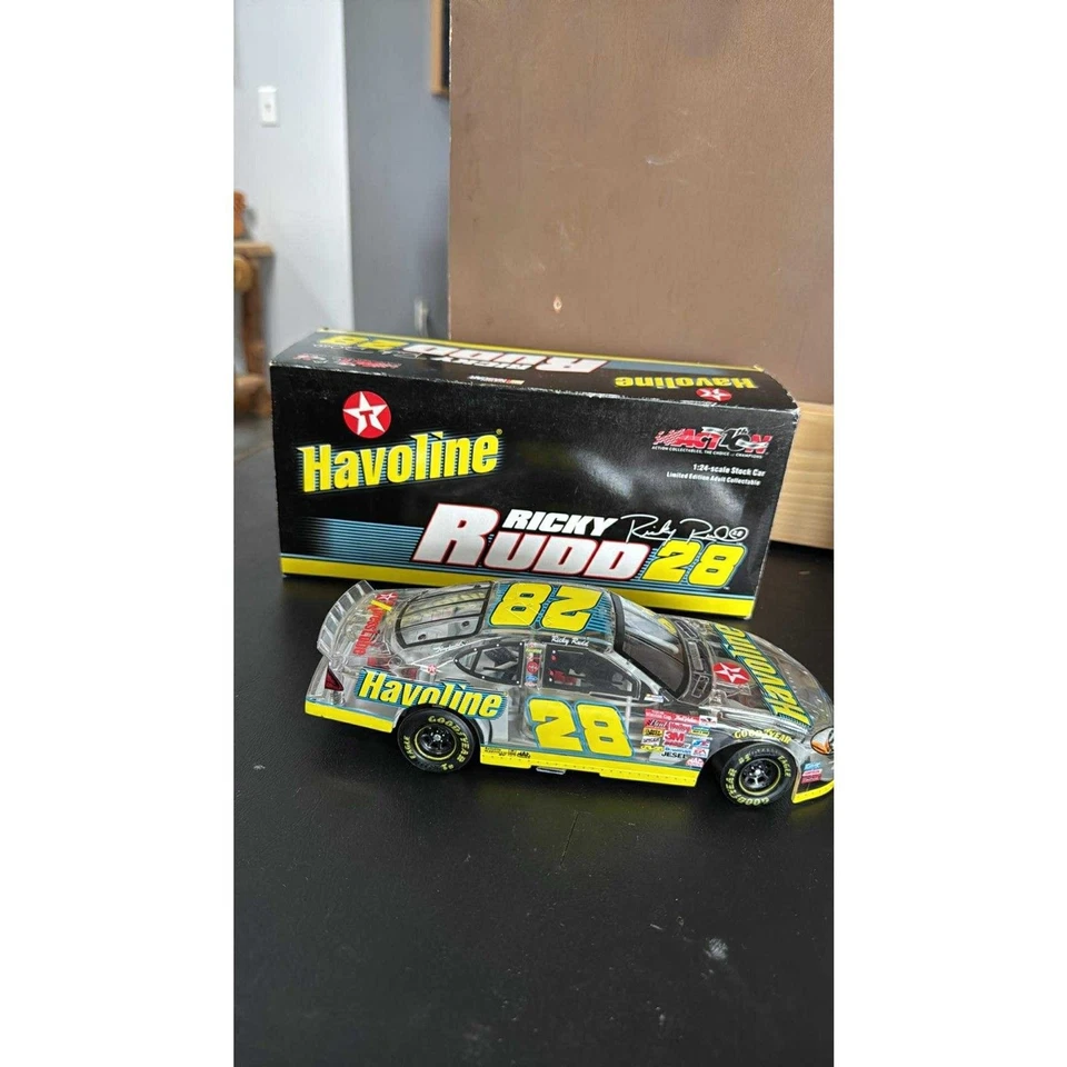 Ricky Rudd # 28 Havoline 2002 1/24 Nascar Diecast en caja Foto 2 de 4