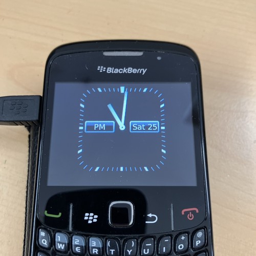 BlackBerry Curve 8520 Black QWERTY Mobile Phone