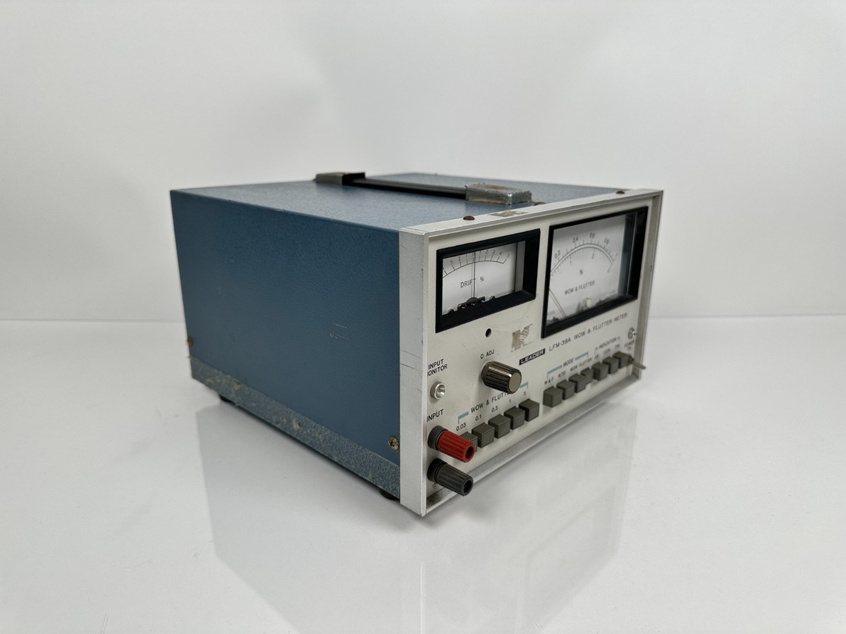 アンプ LFM-39A Wow & Flutter Meter Leader LFM-39A Wow and Flutter Meter | eBay