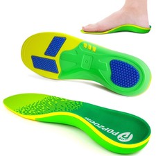 Arch Plantar Fasciitis Insoles - Heavy Duty Orthotic Inserts for Flat Feet, H...