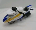Power Rangers Time Force Vector Cycle  2000 Bandai Blue MMPR Vintage