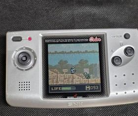 Neo Geo Pocket Color Platinum CIB Japanese Region FREE METAL SLUG