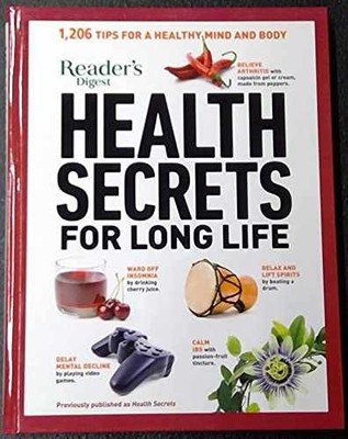 Reader's Digest Health Secrets For A - Hardcover, by Readers Digest - Very Good