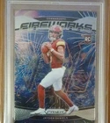 Panini Prizm 2024 Fireworks #24 Jayden Daniels Commanders RC PSA 9 Card