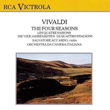 Vivaldi: The Four Seasons - Music CD - Salvatore Accardo -  1988-03-29 - Sony Cl