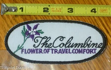 Patch #175 The Columbine / Flower of Travel Comfort ( Railroad Patch )