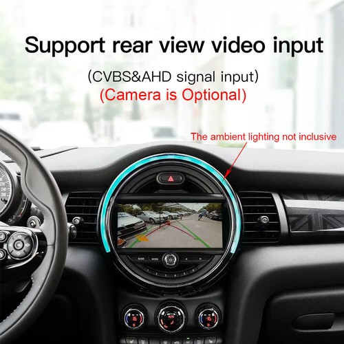 Radio de coche 9" GPS reproductor de coche para BMW Mini Cooper R56 F55 F56 F57 Works One D - Imagen 4 de 14