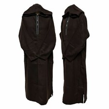 Moroccan Winter Wool Blend Hooded Long Sleeves Thobe Djellaba