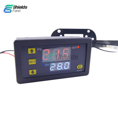 W3230 AC110V-220V LCD Digital Thermostat Temperature Controller Sensor Regulator