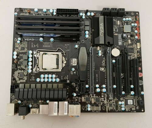 EVGA P55 Nvidia SLI 132-LF-E655 Motherboard Intel Core i7 860 @ 2.8 GHz 8GB RAM - Bild 3 von 12