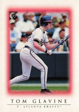 Tom Glavine Topps Gallery 1999 Baseball Card #47