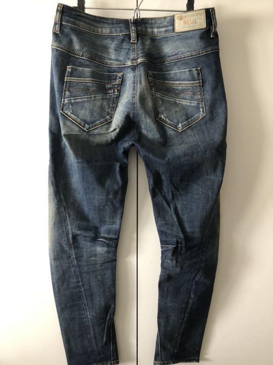Diesel Women M Denim Stretch Fayza 25 Vintage Relaxed Fit