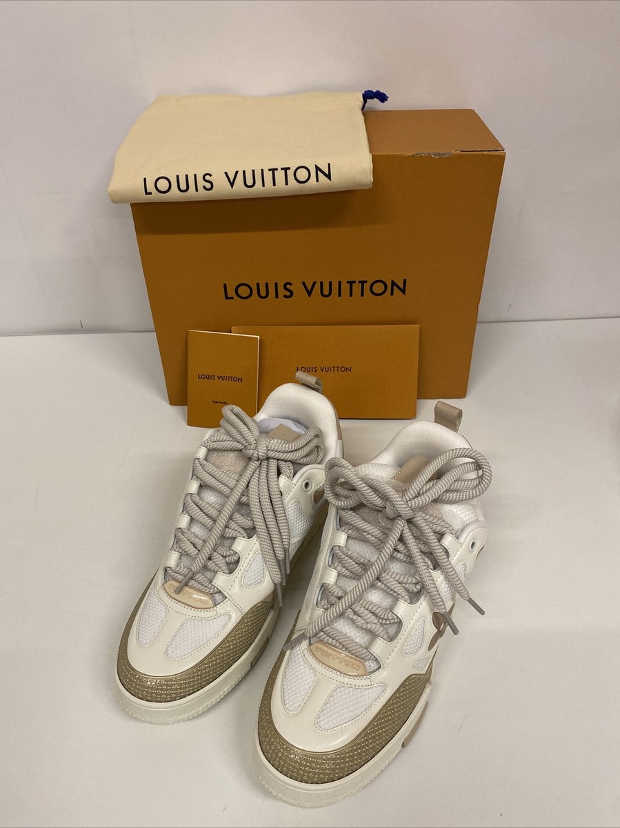 Brown Louis Vuitton Schuhe Damen Sneaker Vuitton Run Away Sneaker