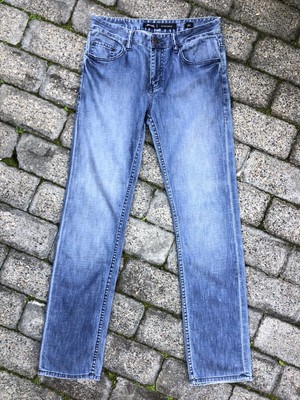 R2 DRAINPIPE LIGHT BLUE DENIM JEANS 