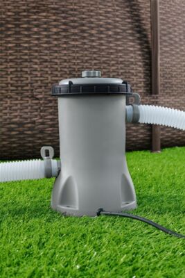 Pompa Filtro Per Piscina Bestway 58383 - 2006 Lt/h, Con Filtro E Tubi, Alimentazione 220-240V - Foto 6