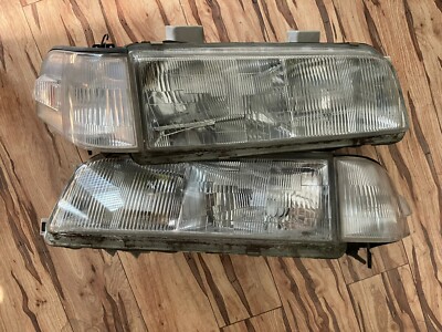 ACURA フロントノーズマスク KA9 レジェンド 86-90 JDM Honda Legend Acura Headlights Clear Corner KA5 Sedan 4dr
