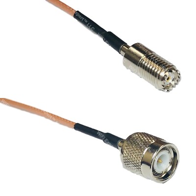 RG316 MINI UHF FEMALE to TNC MALE RF Cable Rapid-SHIP LOT