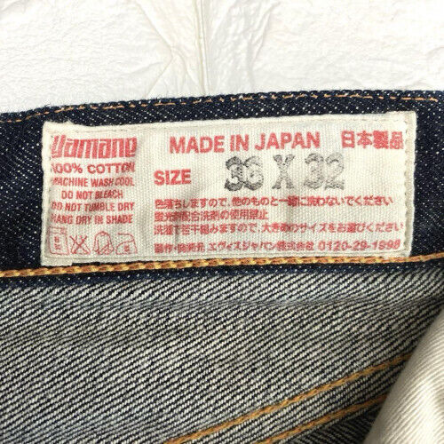 EVISU Jeans No.1 Special 2000T Made in Japan Red ear button EVISU Jeans No.1 Special 2000T Made in Japan Red ear button