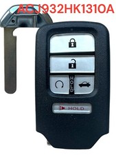 Fits Honda Accord Acj932hk1310a 5 Button Key Fob Smart Prox Keyless Remote