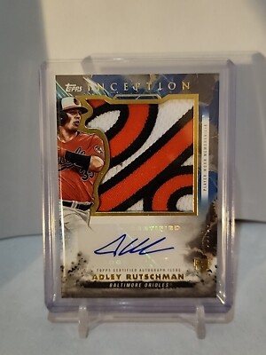 2023 Topps Inception Adley Rutschman RPA Jumbo Patch /10 | eBay