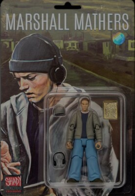 Marshall Mathers Action Figure Toy Eminem Shady Con Online Exclusive 8 Mile Rare
