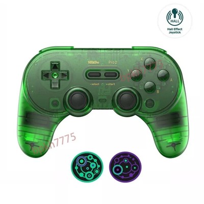8Bitdo Pro 2 Bluetooth Controller with Hall Effect for Nintendo Switch PC Steam