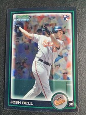 JOSH BELL 2010 BOWMAN CHROME ROOKIE #BDP2 BALTIMORE ORIOLES MLB BASEBALL RC CARD