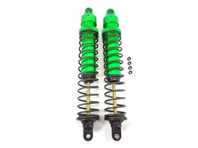 Traxxas X-Maxx 8s Ultimate Green Aluminum GTX Shock Set Front or