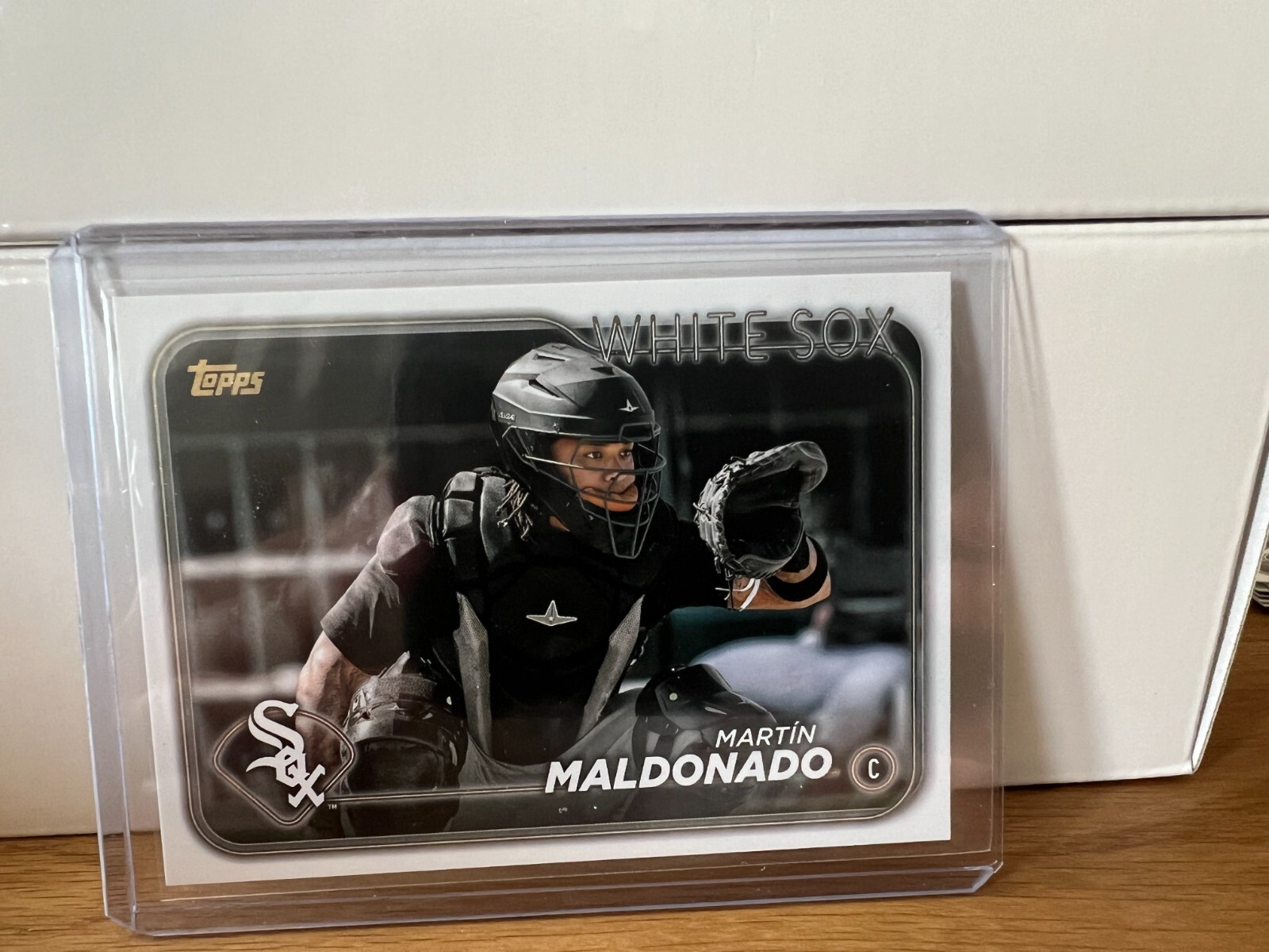2024 TOPPS SERIES 2 #469 MARTIN MALDONADO SSP GOLDEN MIRROR VARIATION WHITE SOX