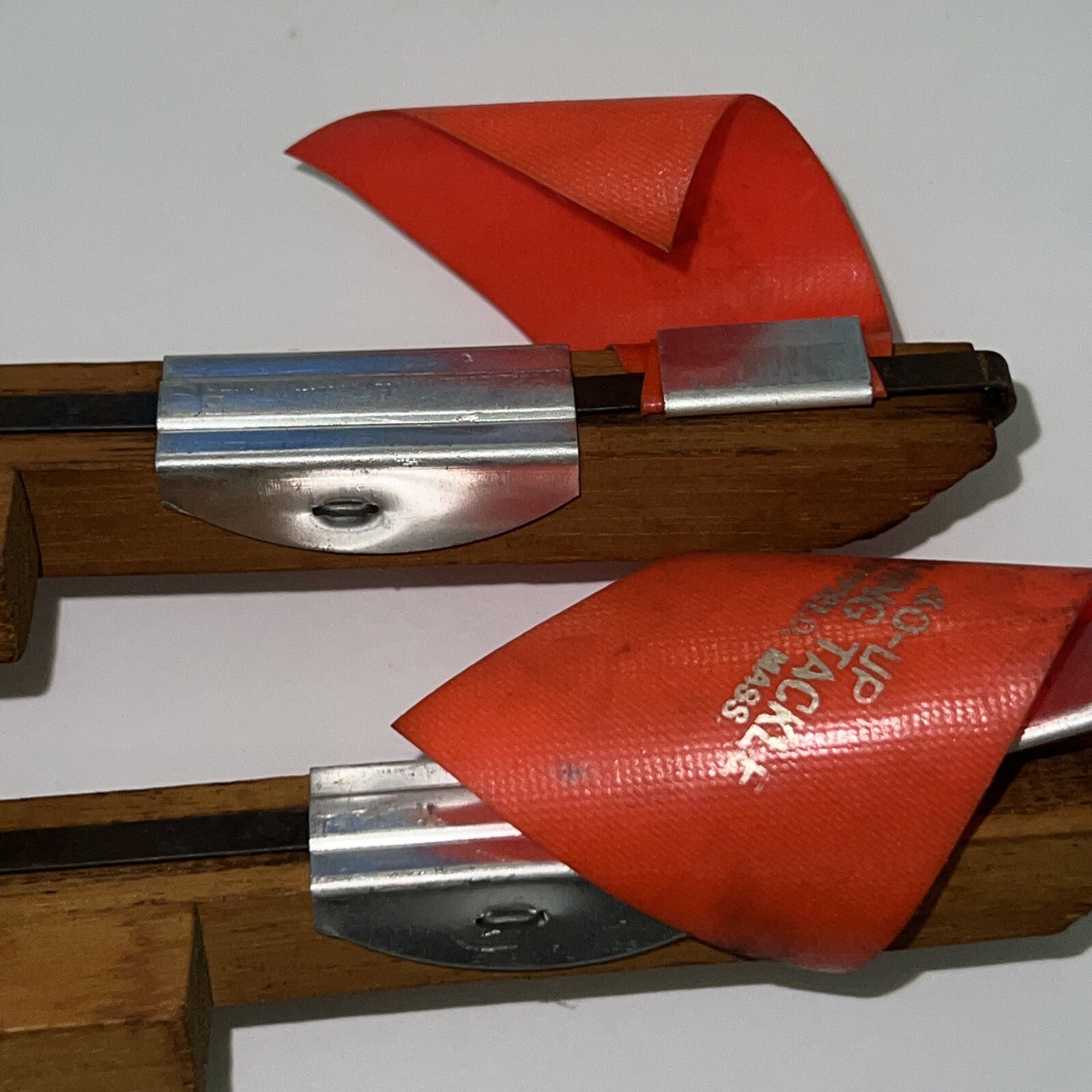 40UP vintage ice fishing tip ups wood made in usa two in this set eBay