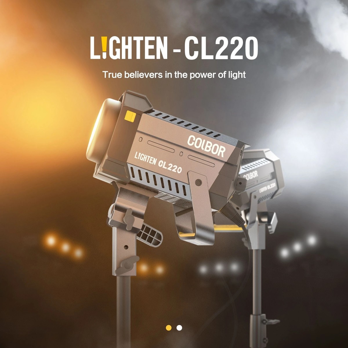 SYNCO COLBOR CL220 Lite 200W Photography Lighting COB Video Light 