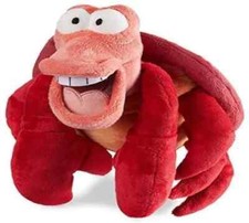 The Little Mermaid Stuffed Sebastian Plush NWT USA SELLER
