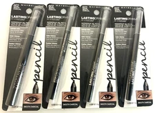 Maybelline Waterproof Gel Pencil~Lot of (4)~602~SmoothCharcoal~Lasting Drama~New