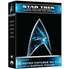 Star Trek the Next Generation Motion Picture Collection DVD, 2009, Widescreen 