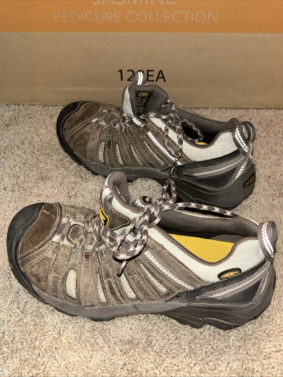 Scarpa da lavoro escursionismo KEEN Utility donna selce punta bassa acciaio ASTM F2413 11 taglia 6 5 M
