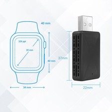 WIFI5.0 2-in-1 Auto CarPlay Wireless Adapter Fast-Connecting Plug Play Low-Delay