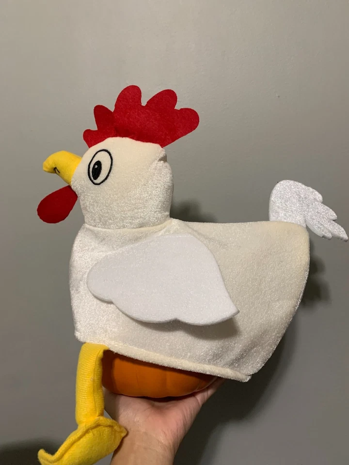 Sombrero de Pollo Adulto Talla Única Sombrero Loco Día Disfraz Divertido 1G Halloween Divertido Foto 4 de 4