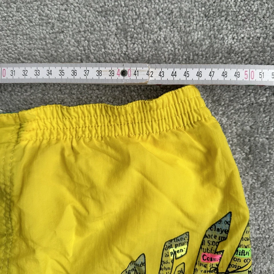 SPEEDO Herren Vintage Beach Shorts Badehose W36 Badeshorts Boxer 25117 Gelb - Bild 3 von 4