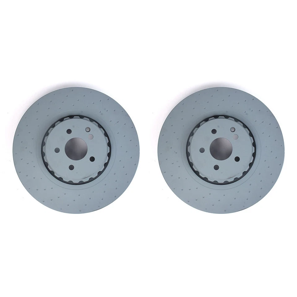 Fits Mercedes Benz 2007-2013 S63 S65 2008-2014 Cl63 Cl65 Amg front brake rotors - Image 2 of 3