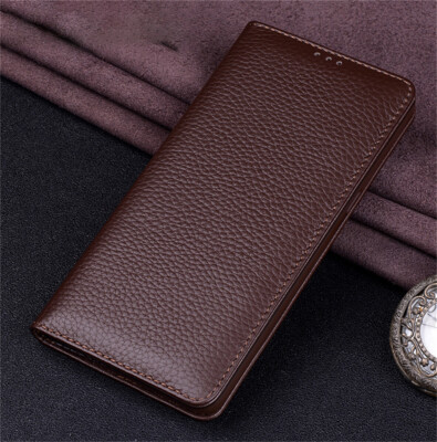 Echtleder Klapphülle Magnet Cover Flip Case Handy Tasche für HUAWEI Pura 70 Pro+