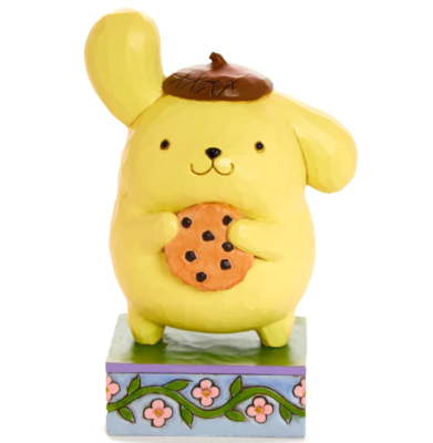 ღ New JIM SHORE SANRIO Figurine POMPOMPURIN Chocolate Cookie