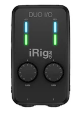 IK Multimedia Irig Pro Duo I/O 2 Channel Mobile Audio MIDI interface JP NEW