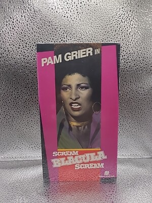 Scream Blacula Scream New Sealed Vhs 1973 Cult Horror