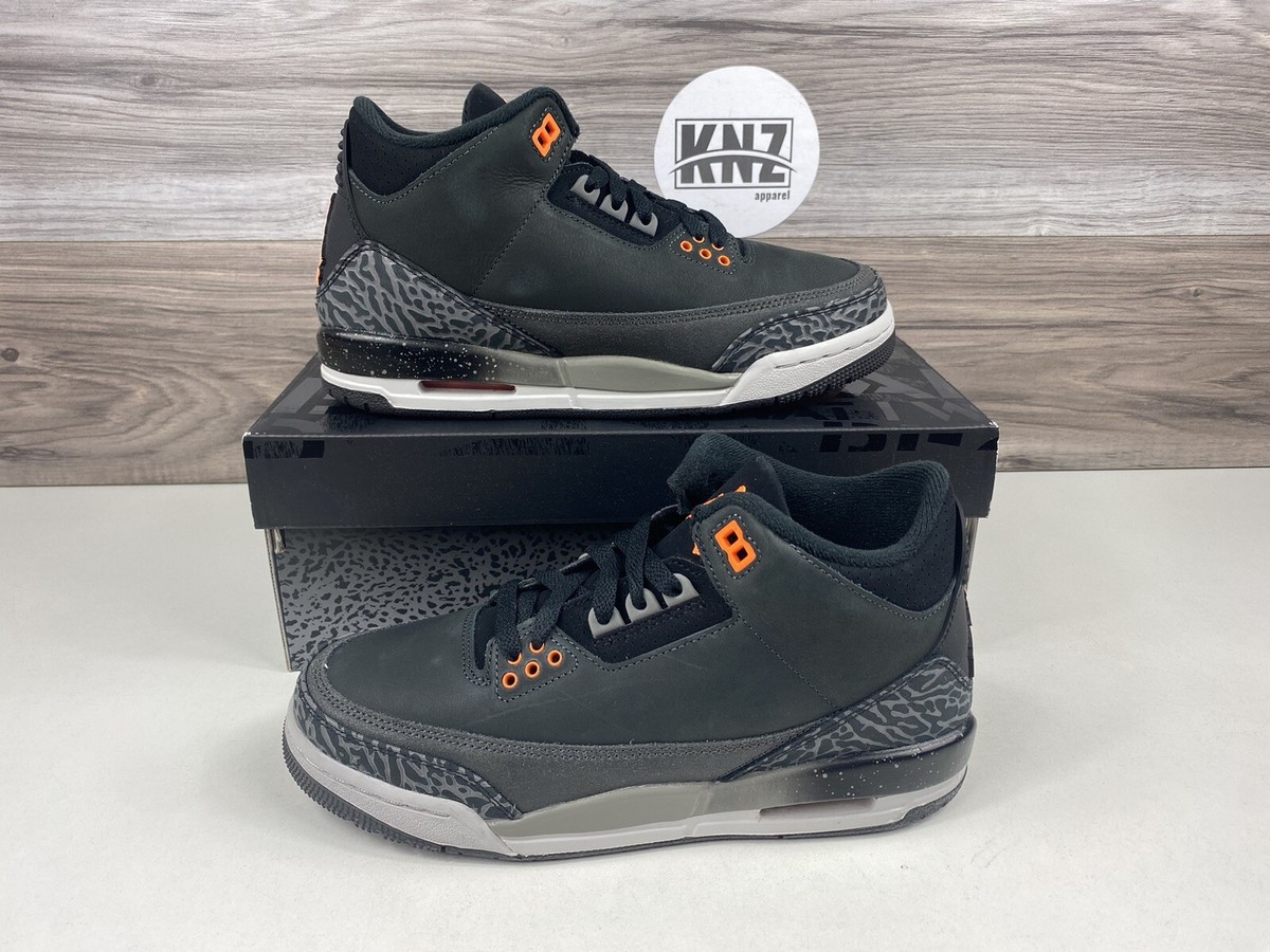 Nike Air Jordan 3 Retro Fear Pack 2023 Black Night Stadium