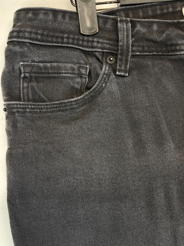 Levi's 529 Jeans - Womens Size 12 - Curvy Skinny - Black Stretch Straight (2546) - Picture 6 of 23