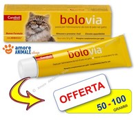Candioli Bolo Via → Pasta 50 - 100 Gr / Previene I Boli Di Pelo Nel Gatto, Gatti
