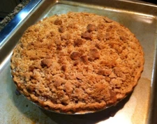 Peach Crumb Pie..Delicious 9 inch Peach Pie.