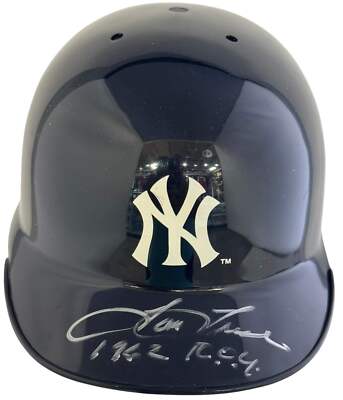 Tom Tresh Autographed New York Yankees Mini Helmet