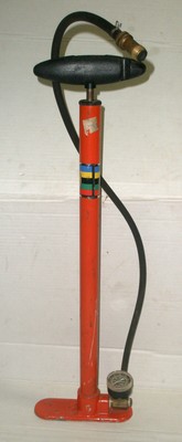 VTG SILCA / COLUMBUS MADE in ITALY BICYCLE TIRE FLOOR AIR PUMP - WORKS