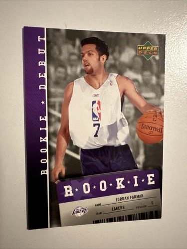 2006-07 Upper Deck Rookie Debut #120 Jordan Farmar Rookie RC - Picture 3 of 4